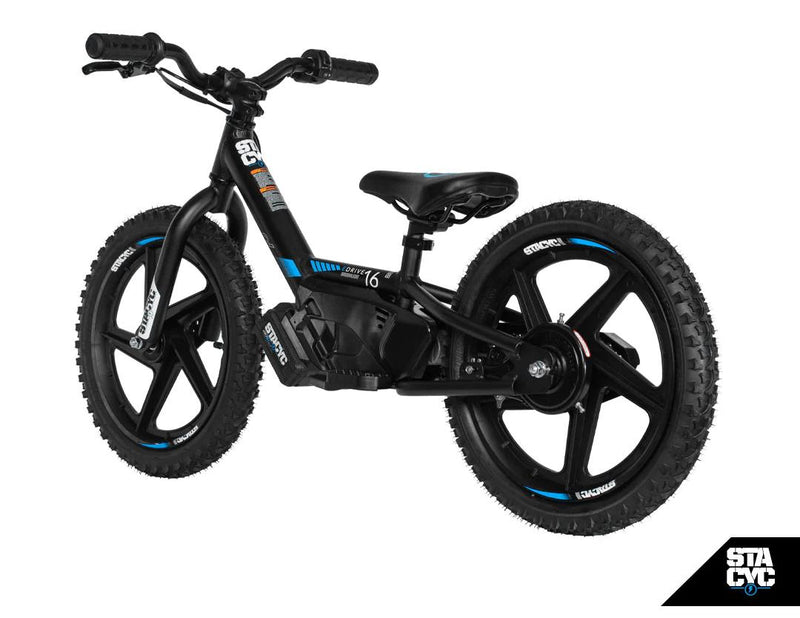 Stacyc Moto Eléctrica Infantil Aro 16 Negro - Rideshop