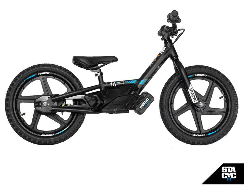 Stacyc Moto Eléctrica Infantil Aro 16 Negro - Rideshop