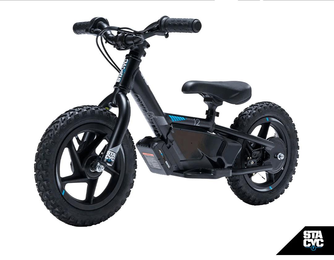 Stacyc Moto Eléctrica Infantil Aro 12 Negro - Rideshop