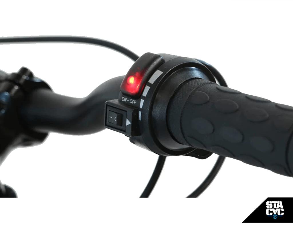 Stacyc Moto Eléctrica Infantil Aro 12 Negro - Rideshop