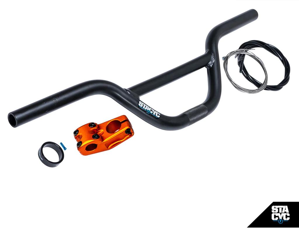 Kit Moto Electrica Manubrio y Tee 19mm Naranjo Stacyc