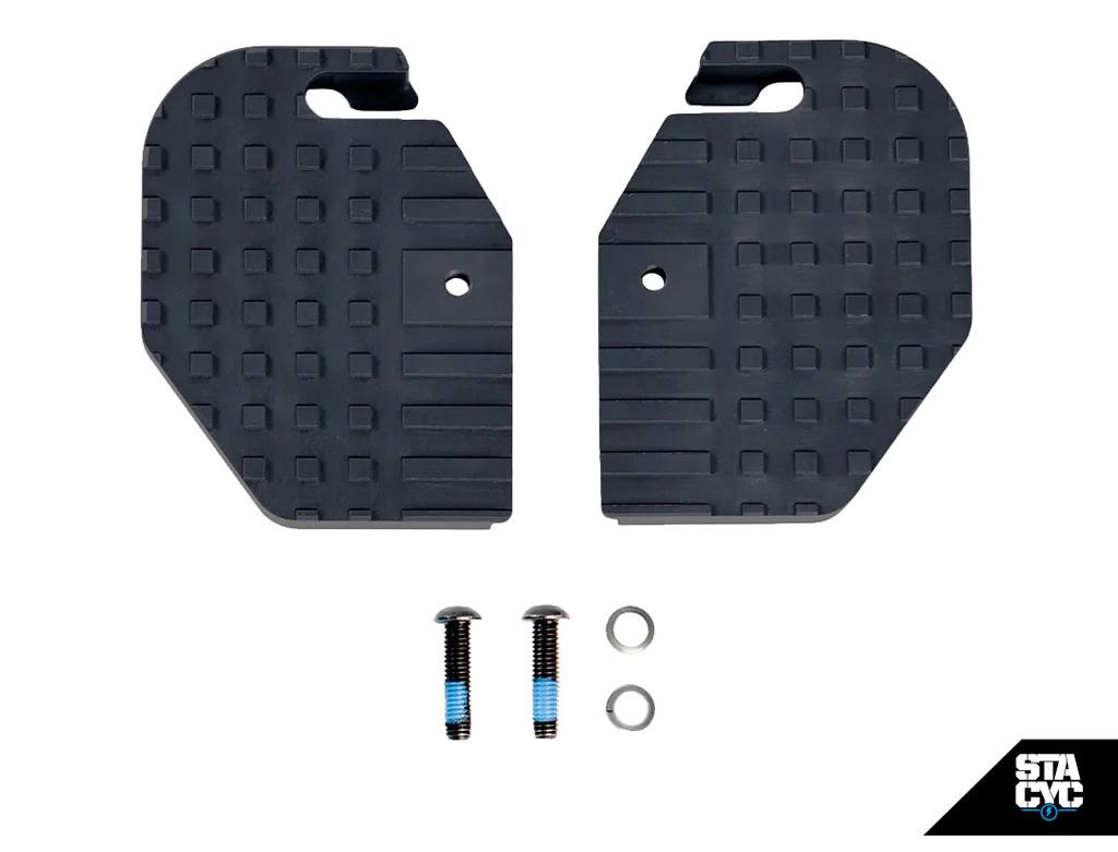 Base Apoyo Pies Moto Electrica Negro Stacyc