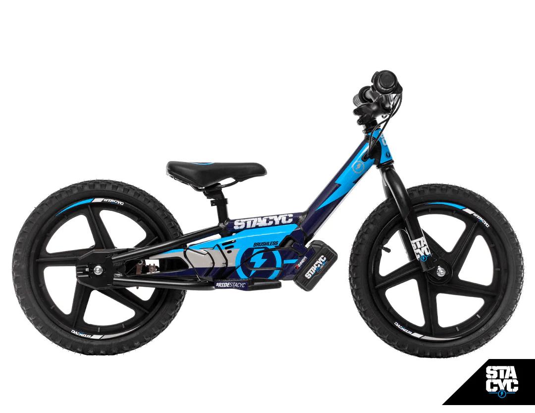 Grafica Moto Electrica Aro 16 Azul 2.0 Stacyc