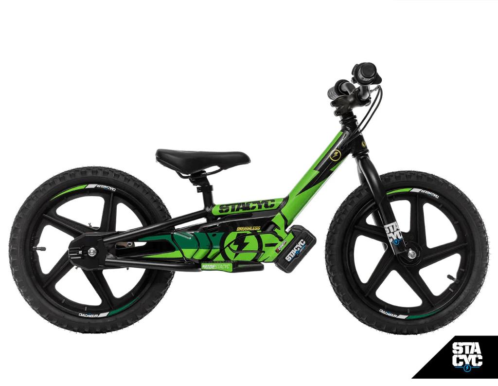 Grafica Moto Electrica Aro 16 Verde 2.0 Stacyc