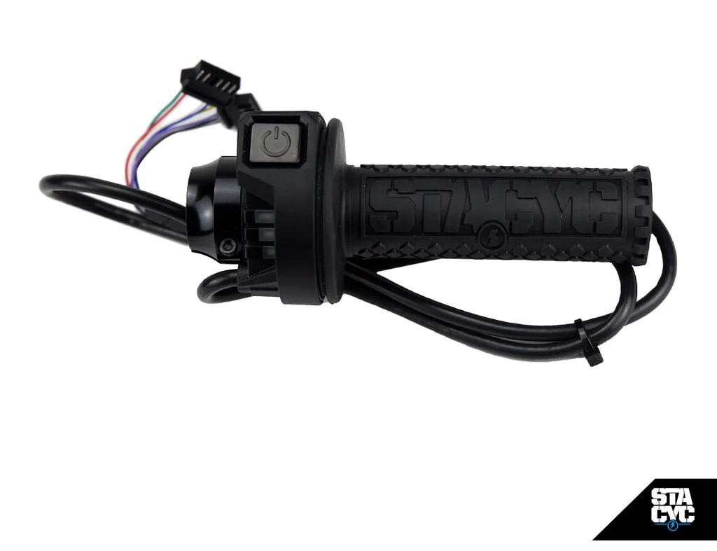 Repuesto Moto Electrica Acelerador 19mm Negro Stacyc