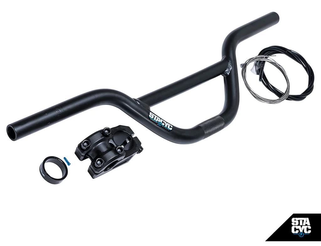 Kit Moto Electrica Manubrio y Tee 19mm Negro Stacyc