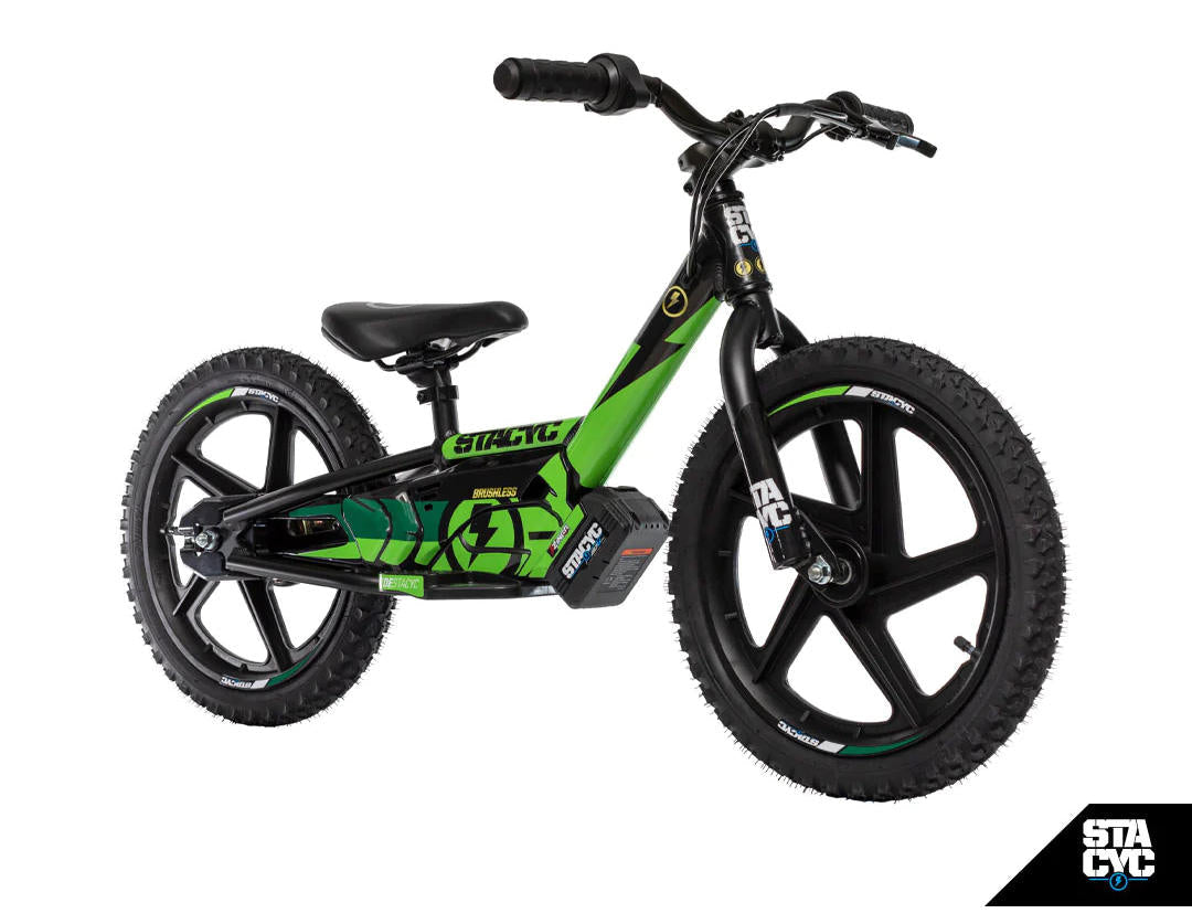 Grafica Moto Electrica Aro 16 Verde 2.0 Stacyc