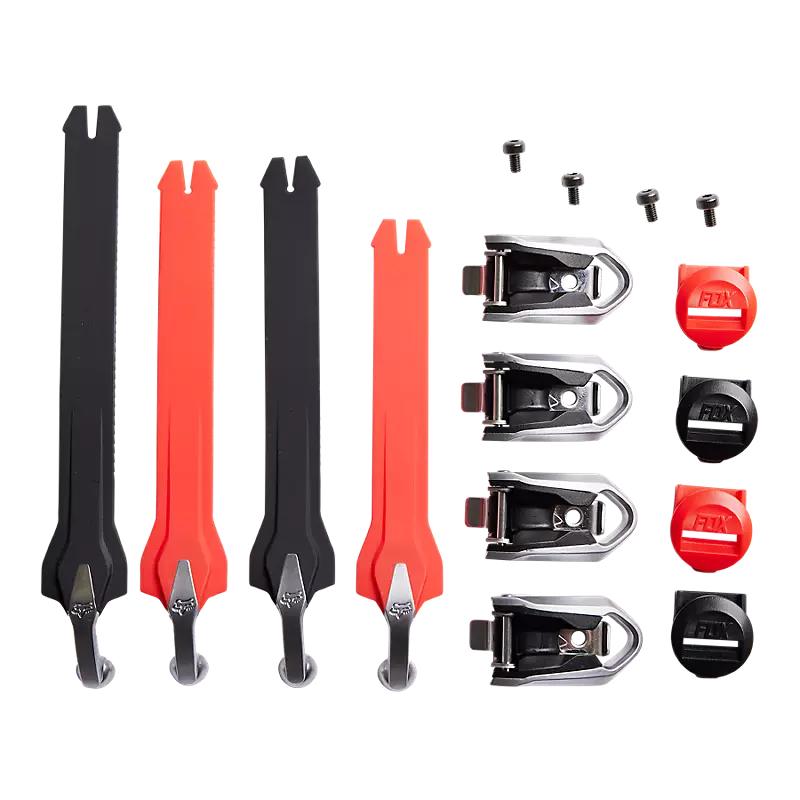 Repuesto Bota Moto Motion Strap Kit Rojo Fluor Fox