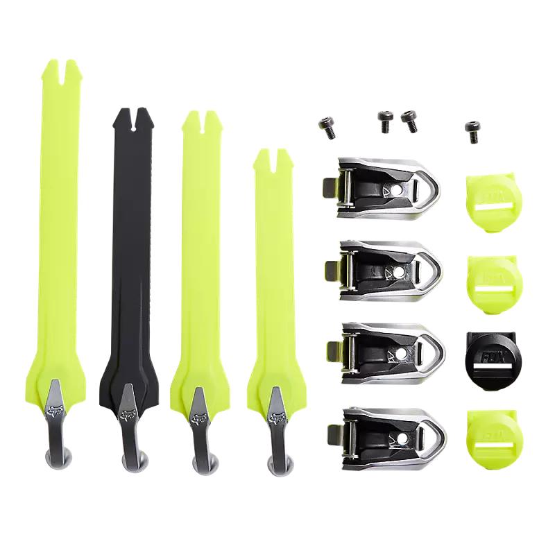 Repuesto Bota Moto Instinct Strap Kit 22 Amarillo Fluor Fox