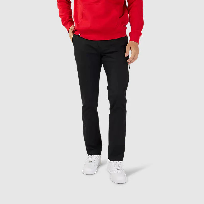 Pantalon Lifestyle Essex Slim Elástico Negro Fox - Rideshop