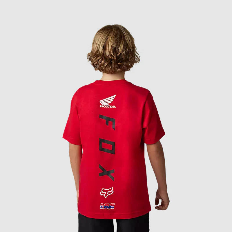 Polera Lifestyle Niño Honda Rojo Fox - Rideshop