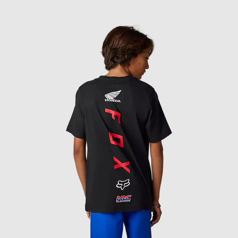 Polera Lifestyle Niño Honda Negro Fox - Rideshop