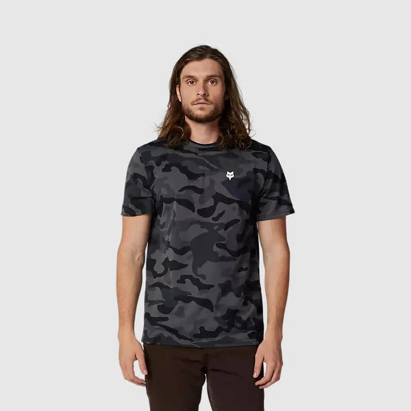 Polera Lifestyle Fox Head Camo Negro Fox - Rideshop