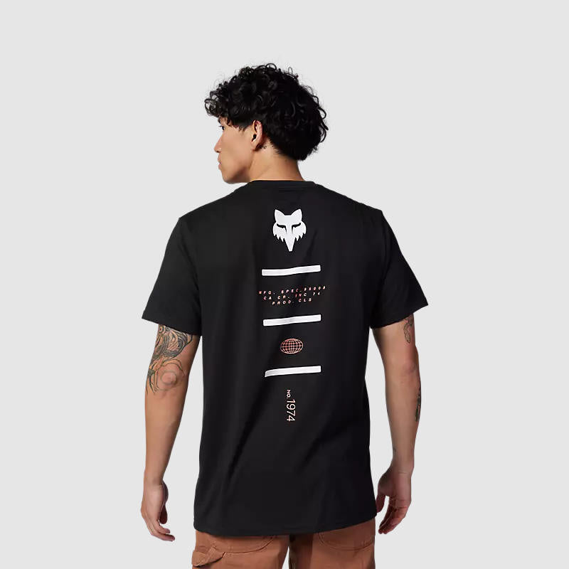 Polera Lifestyle Magnetic Negro Fox