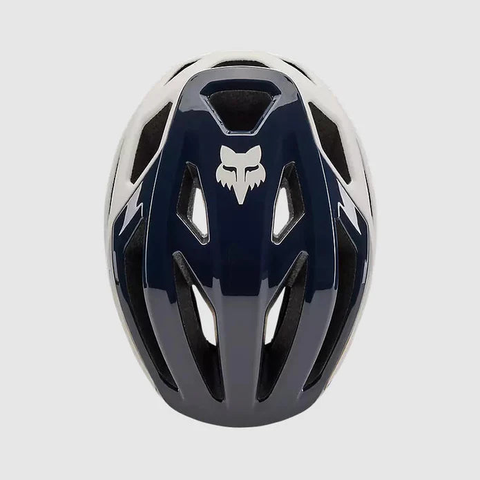 Casco Bicicleta Crossframe Pro Blanco Hueso Fox - Rideshop