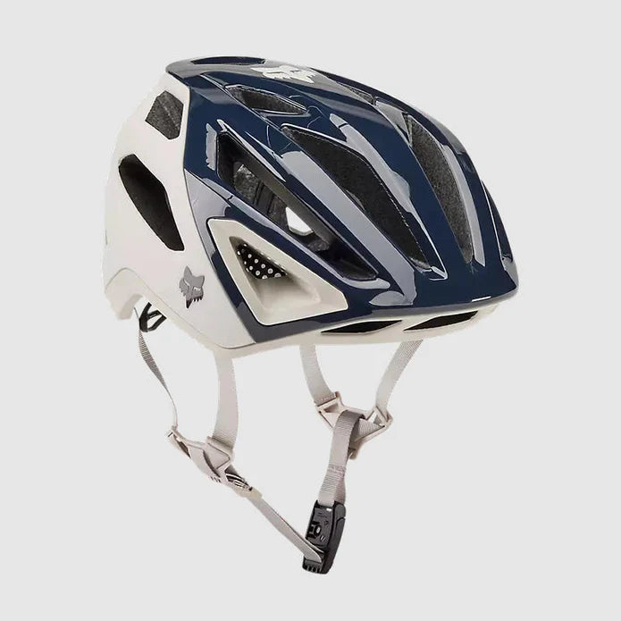 Casco Bicicleta Crossframe Pro Blanco Hueso Fox - Rideshop