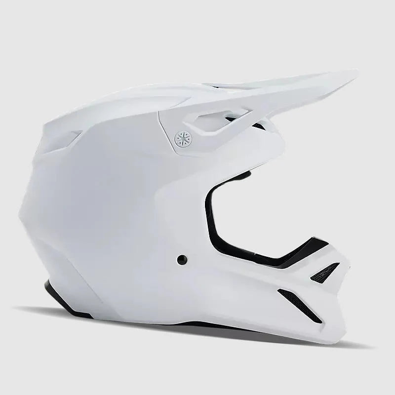 Casco Moto V1 Solid Blanco Fox - Rideshop