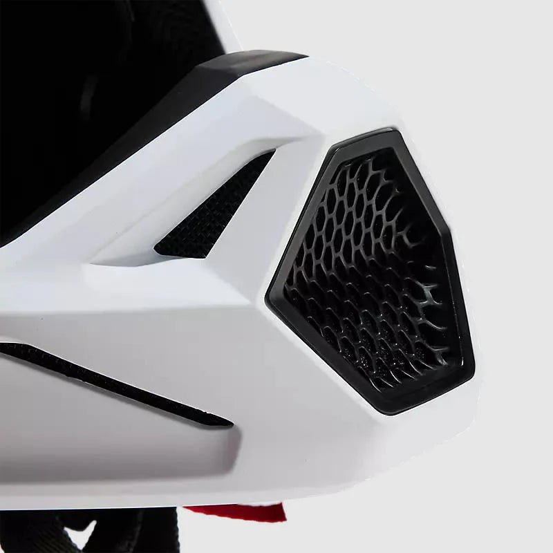 Casco Moto V1 Solid Blanco Fox - Rideshop