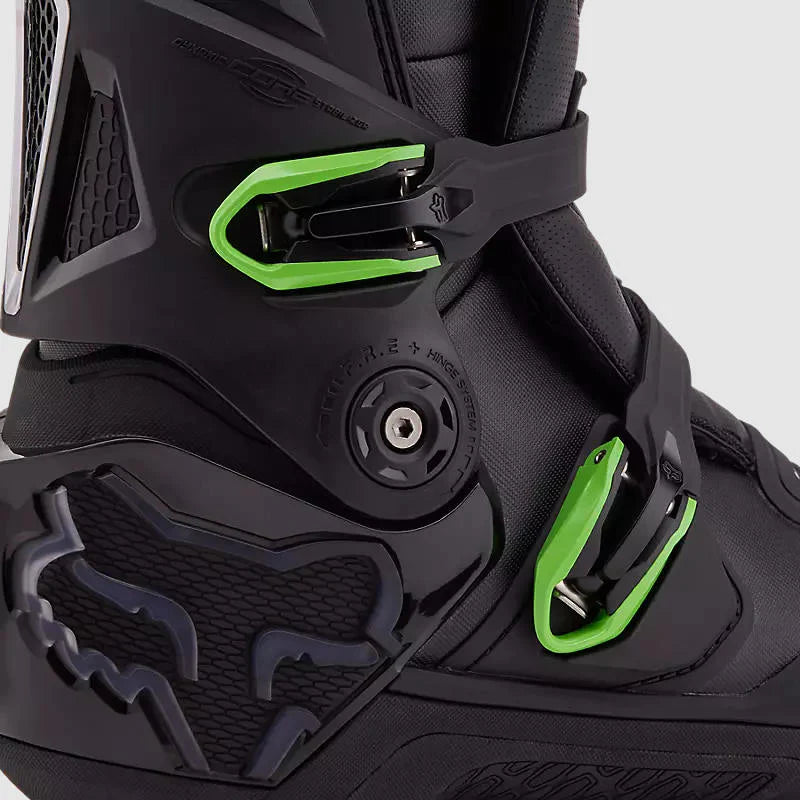 Botas Moto Instinct Edición Limitada 50 Años Negro/Verde Fox - Rideshop