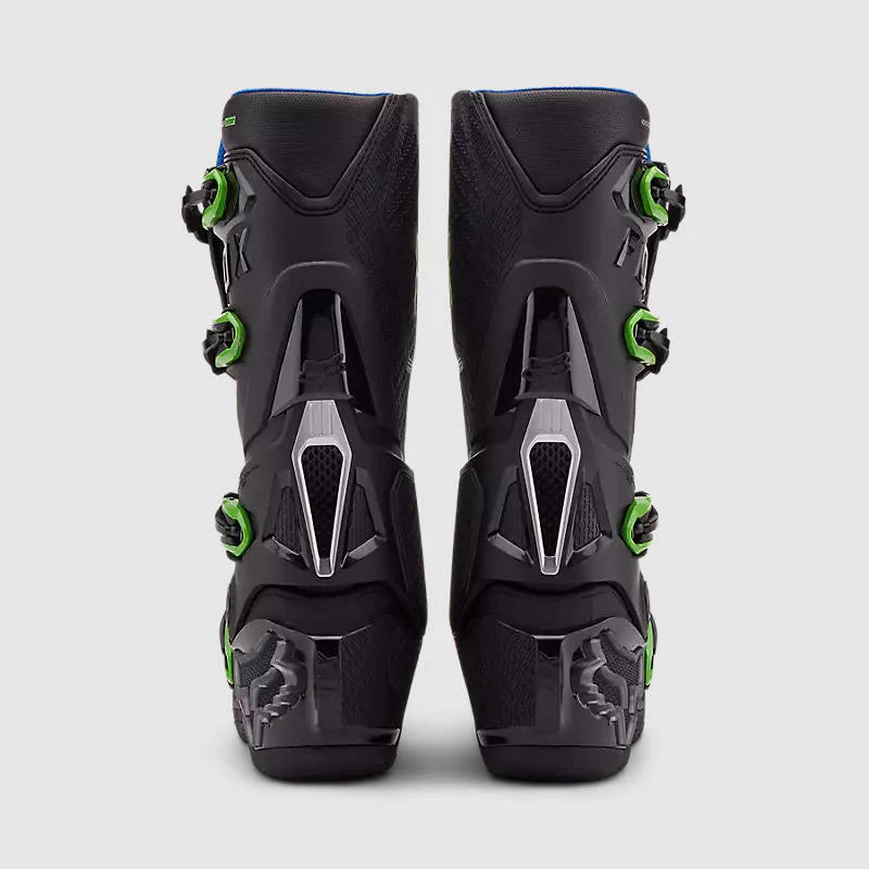 Botas Moto Instinct Edición Limitada 50 Años Negro/Verde Fox - Rideshop