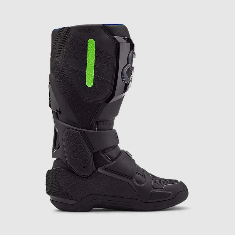 Botas Moto Instinct Edición Limitada 50 Años Negro/Verde Fox - Rideshop
