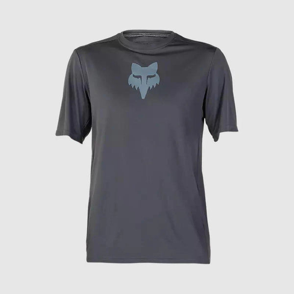 Polera Bicicleta Ranger Lab Head Gris Oscuro Fox - Rideshop