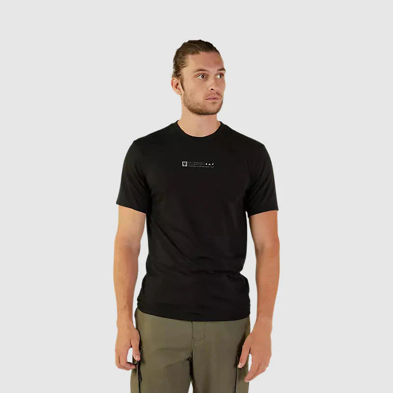 Polera Lifestyle Base Over Negro Fox - Rideshop