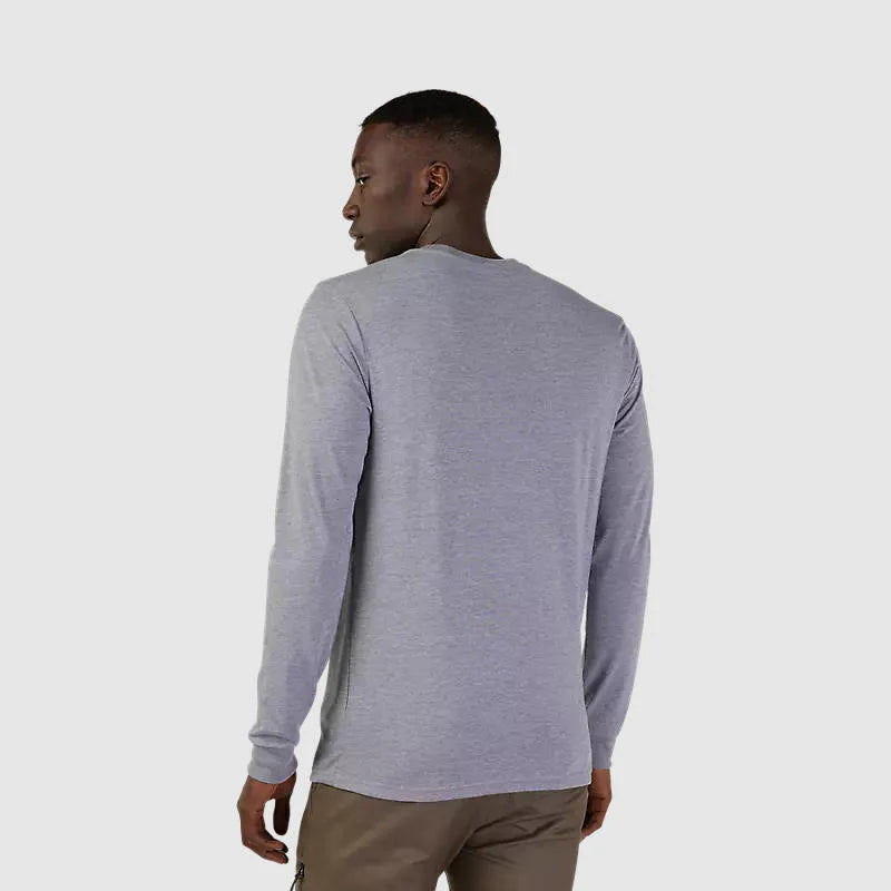 Polera Lifestyle Boxed Future Manga Larga Gris Fox - Rideshop