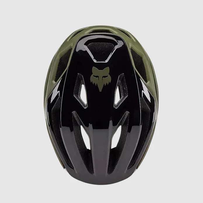 Casco Bicicleta Crossframe Pro Verde Oliva Fox - Rideshop