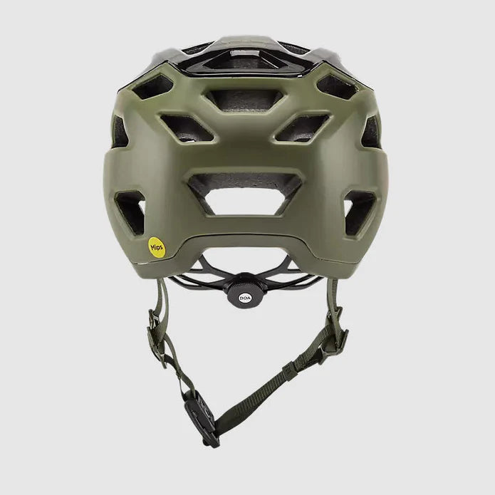 Casco Bicicleta Crossframe Pro Verde Oliva Fox - Rideshop
