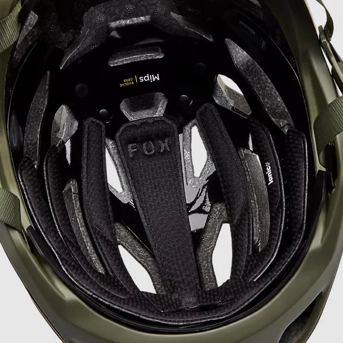 Casco Bicicleta Crossframe Pro Verde Oliva Fox - Rideshop