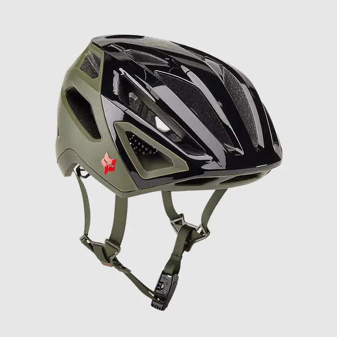 Casco Bicicleta Crossframe Pro Verde Oliva Fox - Rideshop