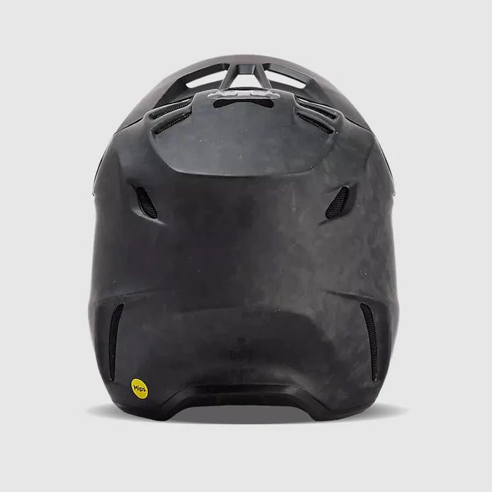 Casco Moto Fox V3 RS Carbon Solid | Negro Matte - Rideshop