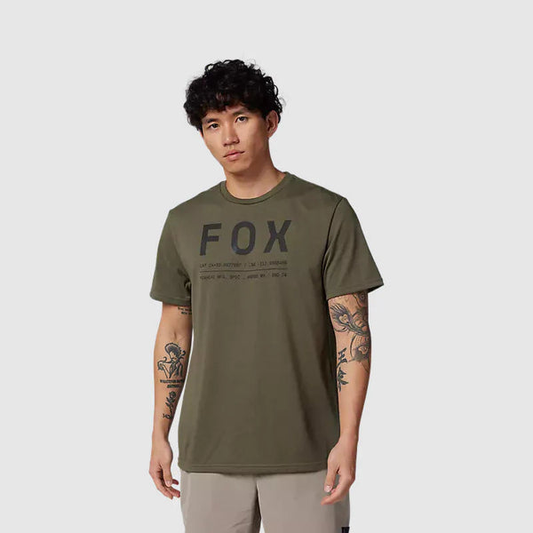 Polera Lifestyle Non Stop Verde Oliva Fox - Rideshop