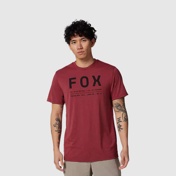 Polera Lifestyle Non Stop Burdeo Fox - Rideshop