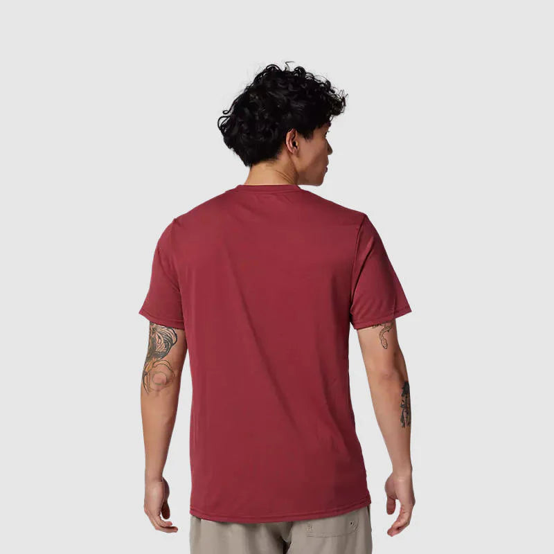 Polera Lifestyle Non Stop Burdeo Fox - Rideshop