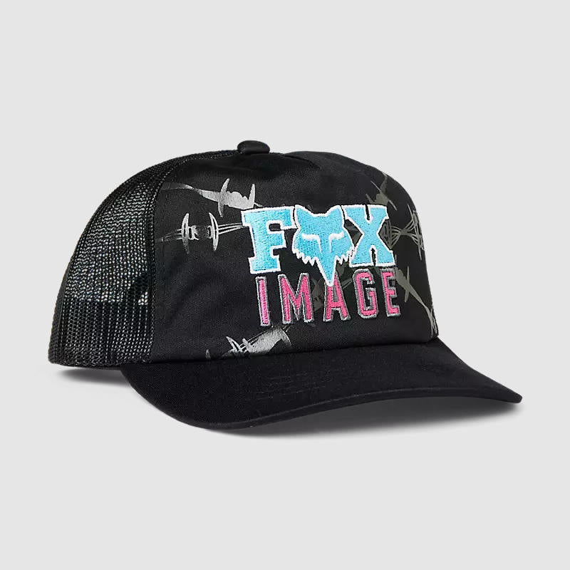 Gorro Jockey Lifestyle Niño Barb Wire Snapnack Negro Fox