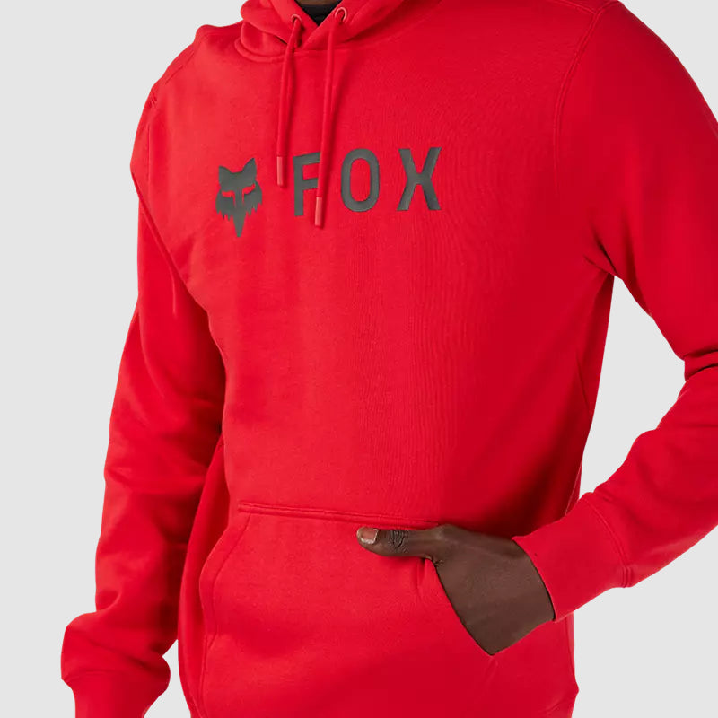 Poleron Lifestyle Canguro Absolute Rojo Fox