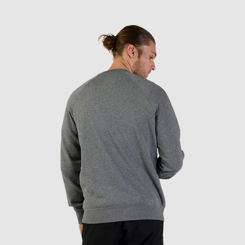 Poleron Lifestyle Sin Capucha Absolute Crew Gris Fox