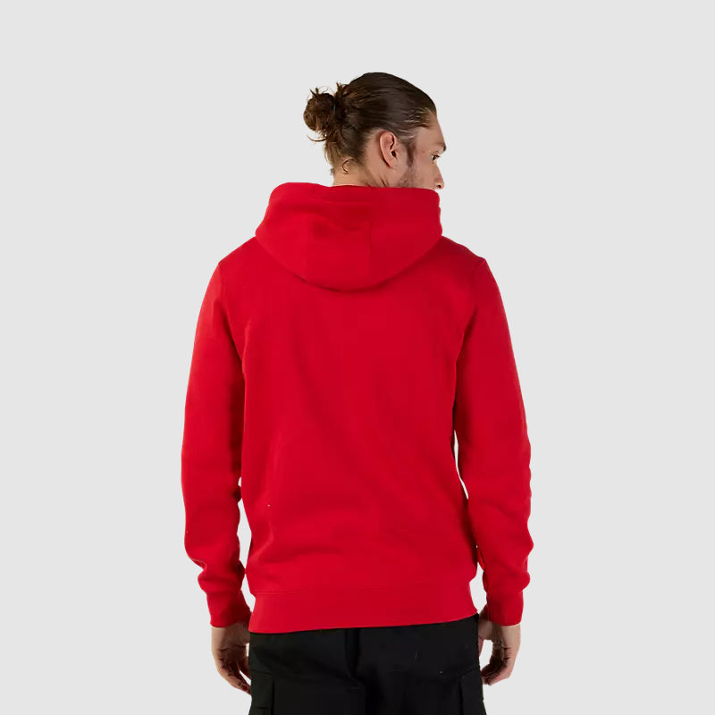Poleron Lifestyle Absolute Zip Rojo/Negro Fox