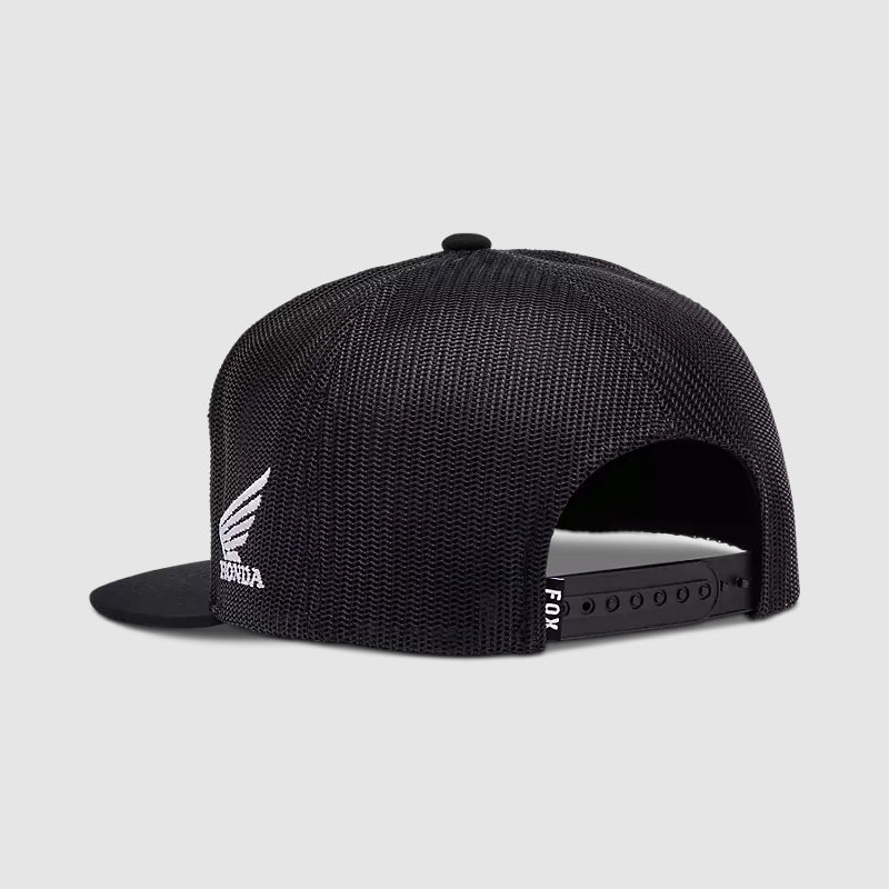 Gorro Jockey Lifestyle Fox X Honda Snapback Negro Fox