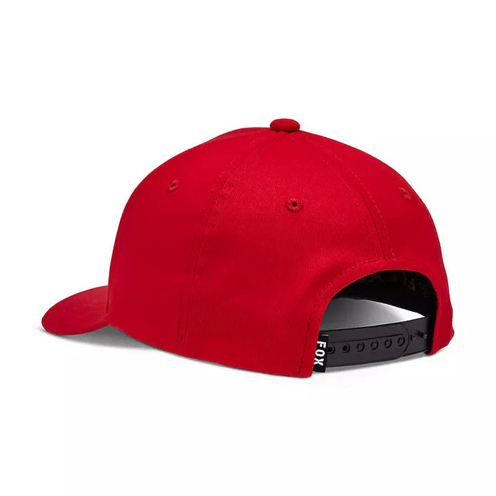 Gorro Jockey Fox Lifestyle Niño Intrude 110 Snapback Rojo - Rideshop