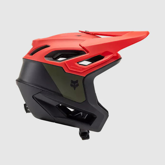 Casco Bicicleta New Dropframe Pro Naranjo Fox - Rideshop