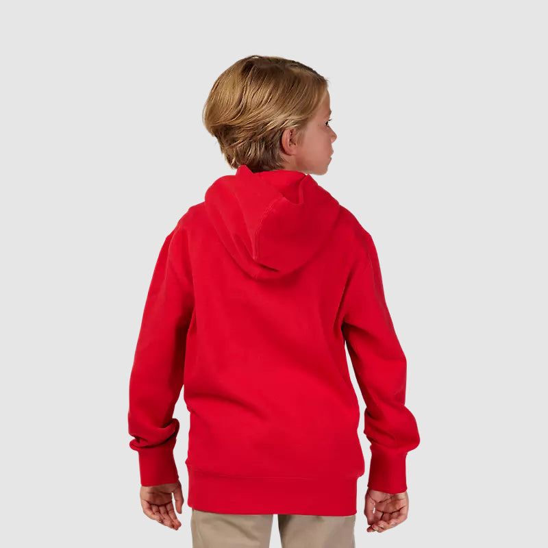 Poleron Lifestyle Niño Canguro Absolute Rojo Fox