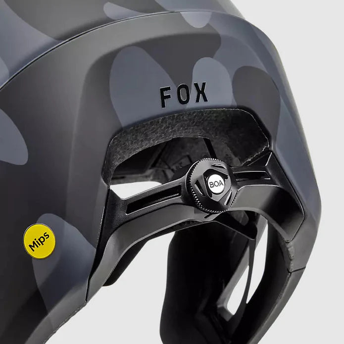 Casco Bicicleta Fox New Dropframe Pro | Negro Camo - Rideshop