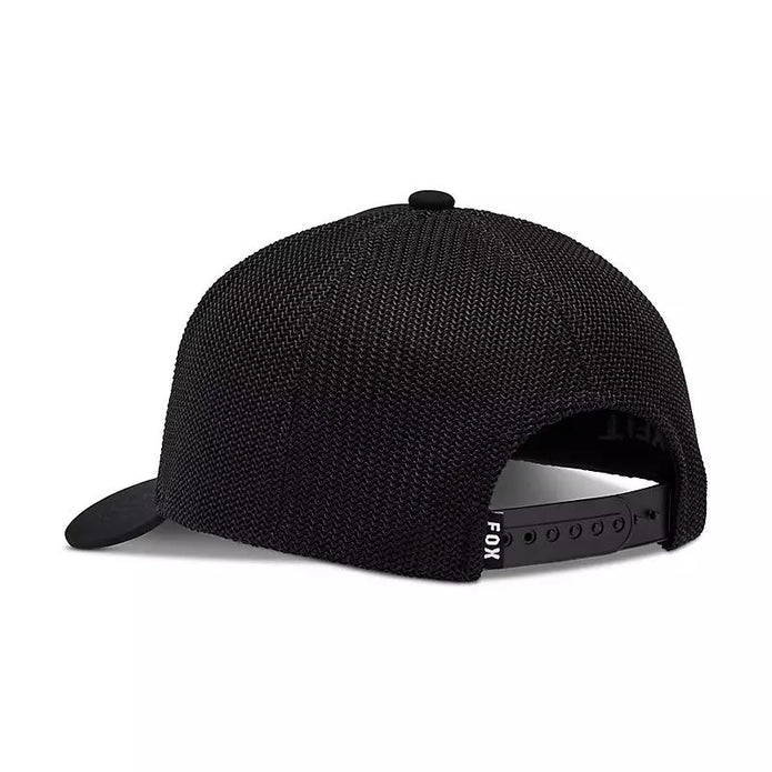 Gorro Jockey Fox Lifestyle Niño Plague 110 Snapback Negro - Rideshop