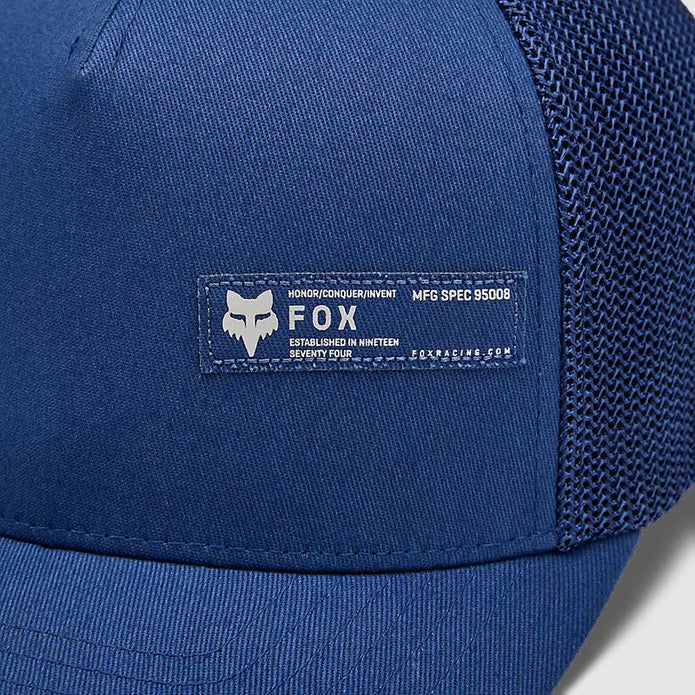 Gorro Jockey Lifestyle Barge Flexfit Azul Fox - Rideshop
