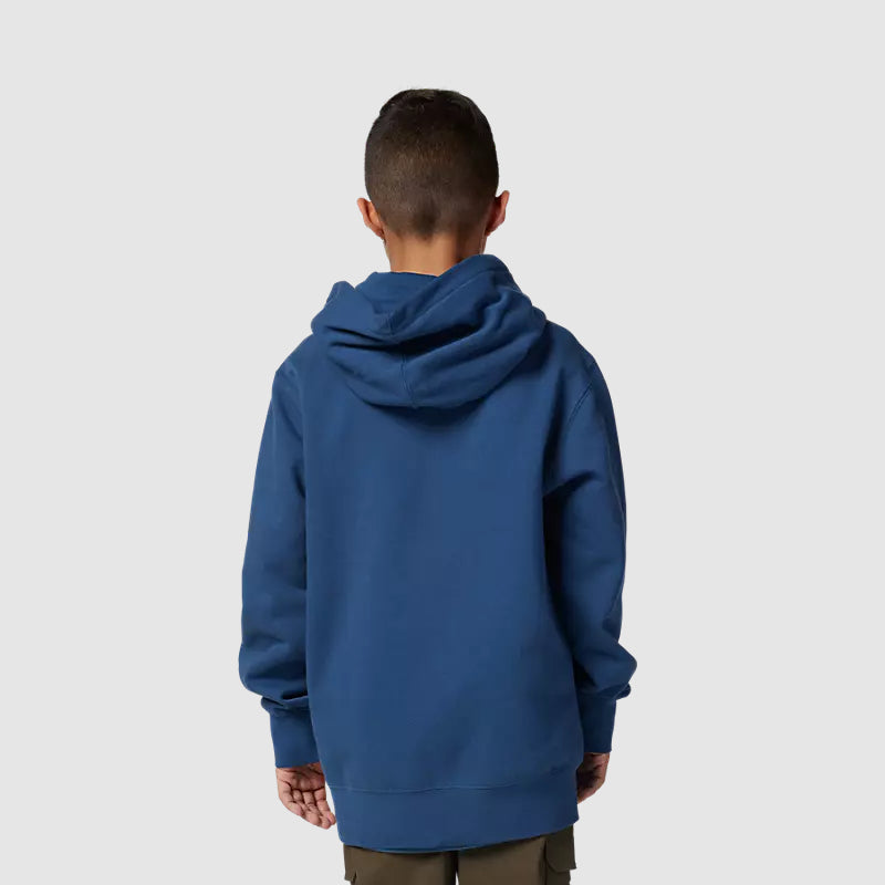 Poleron Lifestyle Niño Canguro Dispute Azul Fox