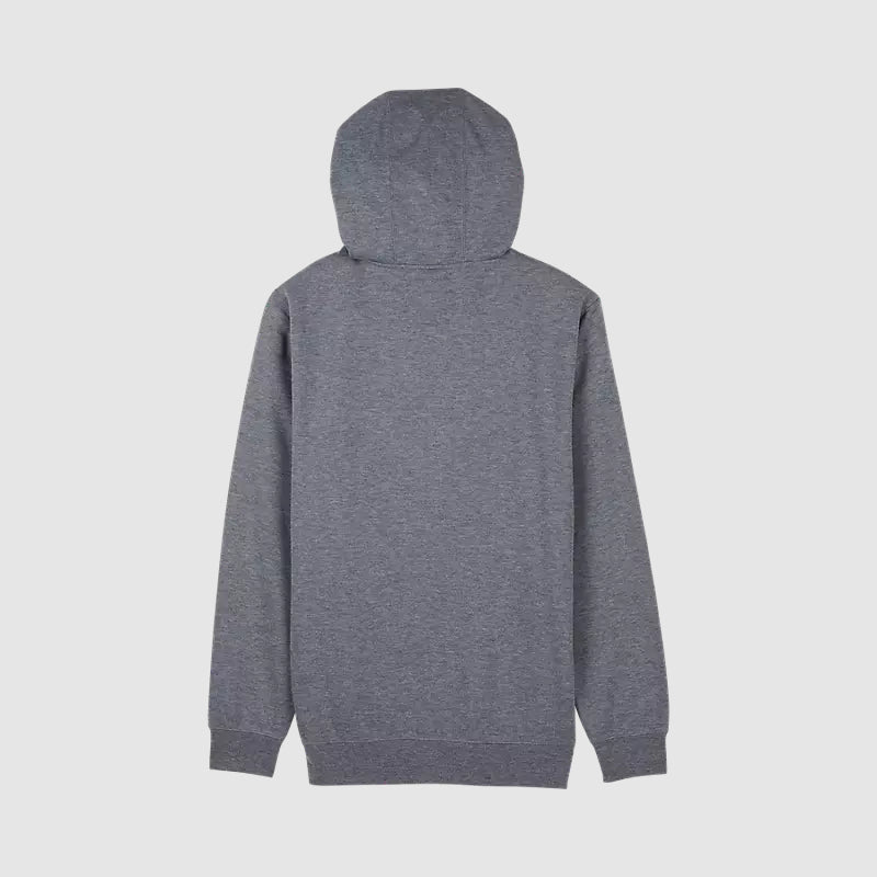 Poleron Lifestyle Canguro Wordmark Gris Fox