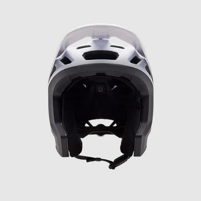 Casco Bicicleta New Dropframe Pro Negro/Blanco Fox - Rideshop